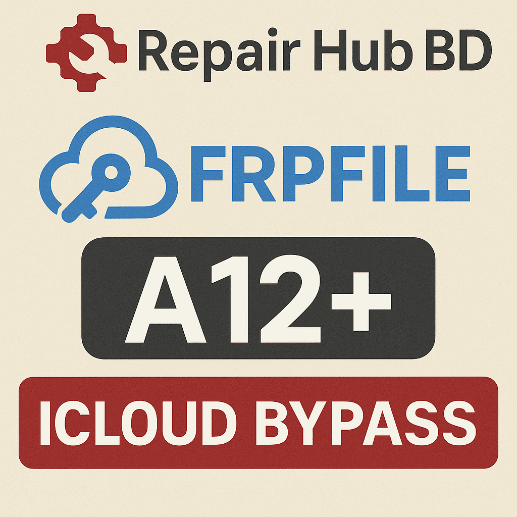 FRPFILE ACTIVATOR A12+ Bypass no signal iPhone Xr to 17 Pro Max, iPad 8 to M3